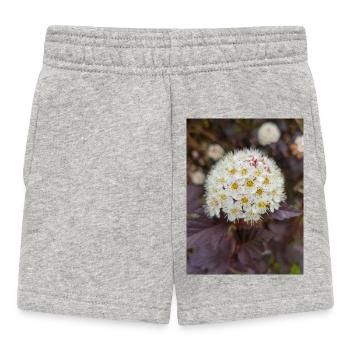 Blasenspiere à neuf écorces Physocarpus capitatus - Short Bébé - gris chiné - Devant