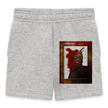 Gjergj Kastrioti - Baby Shorts - heather grey - Front