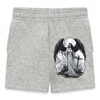 Dark Angel - Baby Shorts - heather grey - Front