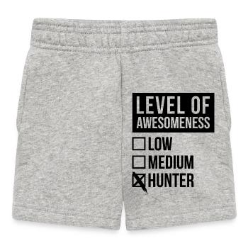 Jagd - Baby Shorts - Grau meliert - Vorne