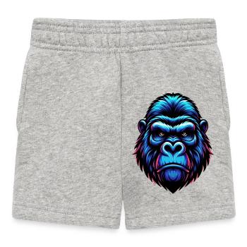 Gorilla - Baby Shorts - heather grey - Front