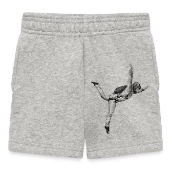 free fly - Baby Shorts - heather grey - Front