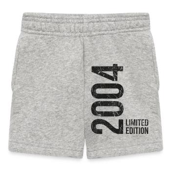 22 Jahre 2004 Geburtstag – Jahrgang  - Baby Shorts - Grau meliert - Vorne