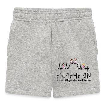 Erzieherin aus unzähligen kleinen Gründen - Baby Shorts - Grau meliert - Vorne