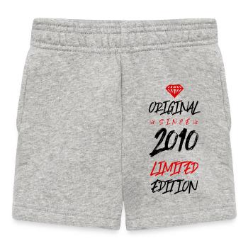 2010 Limited Edition - Baby Shorts - heather grey - Front