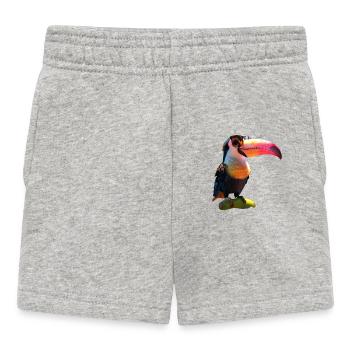 Toucan Rainforest South America Toucans Giant Toucan - Baby Shorts - heather grey - Front