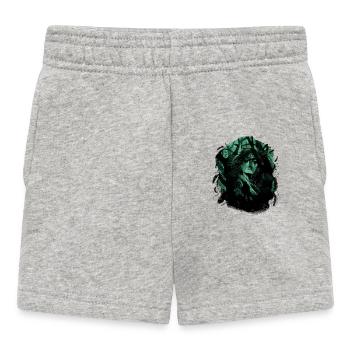 Nature Forest Shaman Shaman Nature Lovers - Baby Shorts - heather grey - Front