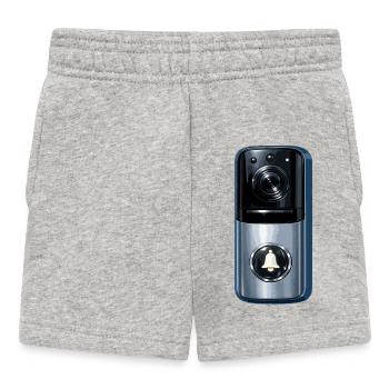 Smart Doorbell Lens - Baby Shorts - heather grey - Front