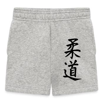 Judo (V) - Baby Shorts - heather grey - Front