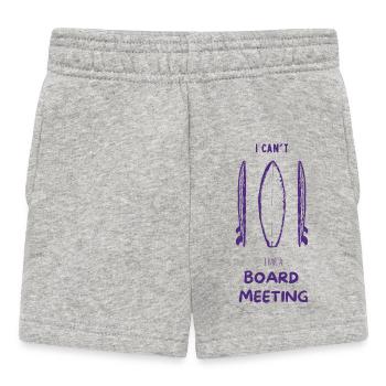 Surfing Board Meeting - Baby Shorts - Grau meliert - Vorne