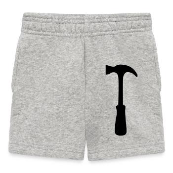 Hammer - Baby Shorts - heather grey - Front