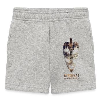 Afrobeat Masked Grunge - Baby Shorts - heather grey - Front