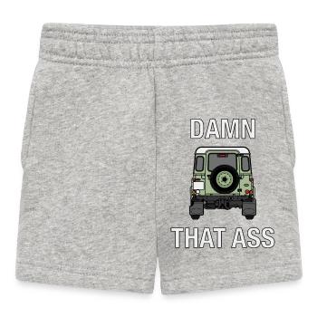 Defender - Damn That Ass - Baby Shorts - heather grey - Front