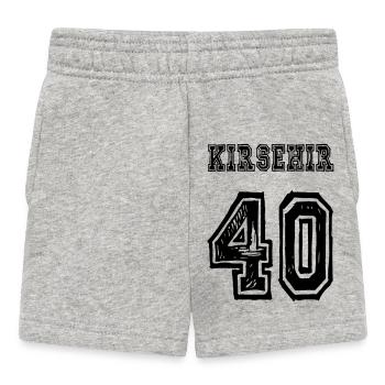 Kirsehir - Türkei - Memleket Sayisi - Baby Shorts - Grau meliert - Vorne