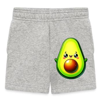 Avocado - Baby Shorts - heather grey - Front