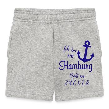 Hamburg - Baby Shorts - Grau meliert - Vorne