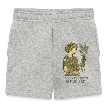 Signe astrologique de la Vierge - Astrologie - Short Bébé - gris chiné - Devant