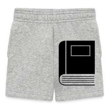 Livre fermé - Short Bébé - gris chiné - Devant