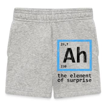 Chemise Élément De Surprise - Short Bébé - gris chiné - Devant