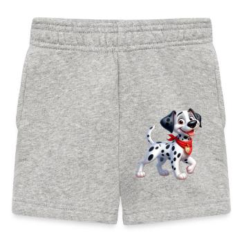 Dalmatian 2 - Baby Shorts - heather grey - Front