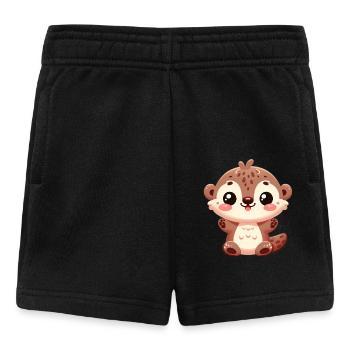 loutre 13 - Short Bébé - noir - Devant