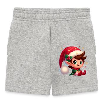 lutin 4 - Short Bébé - gris chiné - Devant