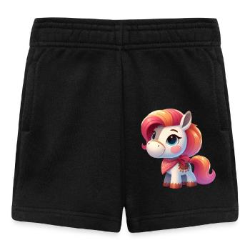 pony 4 - Baby Shorts - black - Front