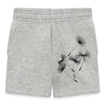 Pissenlit - Short Bébé - gris chiné - Devant