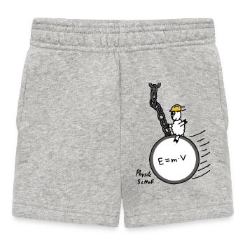 Physik Schof - Baby Shorts - Grau meliert - Vorne