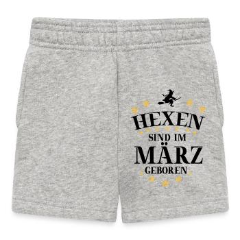 Witches March - Baby Shorts - heather grey - Front