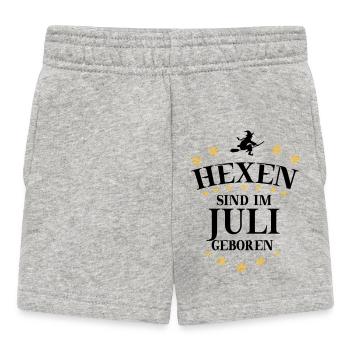 Hexen Juli - Baby Shorts - Grau meliert - Vorne
