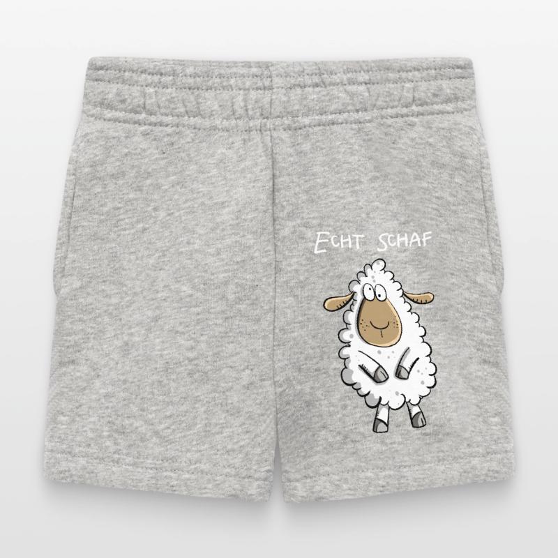 Echt Schaf I Cooles Schäfchen Comic Geschenk Fun Baby Shorts