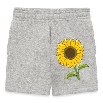 sunflower - Baby Shorts - heather grey - Front