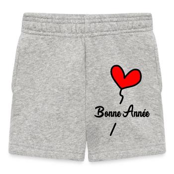 HAPPY NEW YEAR. NEW YEAR'S EVE - Baby Shorts - heather grey - Front