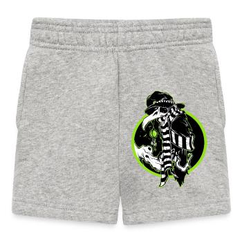 Raven - Baby Shorts - heather grey - Front