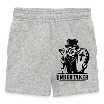 Undertaker Undertaker - Baby Shorts - heather grey - Front