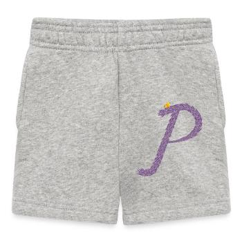 Sommer, der bleibt - Baby Shorts - Grau meliert - Vorne