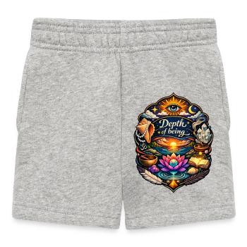 Depth of being - Baby Shorts - heather grey - Front