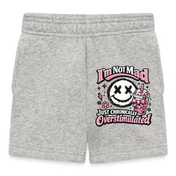 Pas complètement surstimulé de façon chronique - Short Bébé - gris chiné - Devant