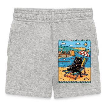 Montenegro Reise Balkan Adriaküste Berge - Baby Shorts - Grau meliert - Vorne