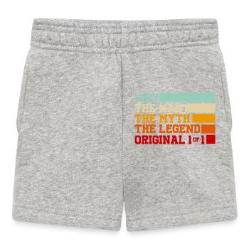 1983 L'homme Mythe Légende - Baby Shorts - Grau meliert - Vorne