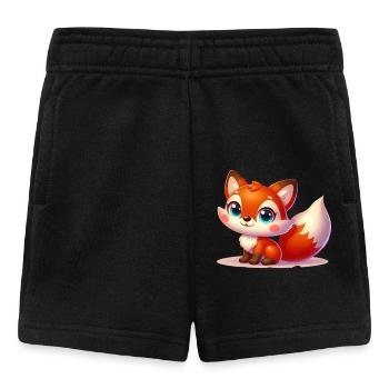 fox 3 - Short Bébé - noir - Devant