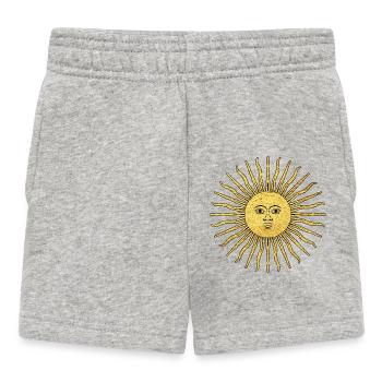Symbole spirituel de l’illumination du soleil - Short Bébé - gris chiné - Devant