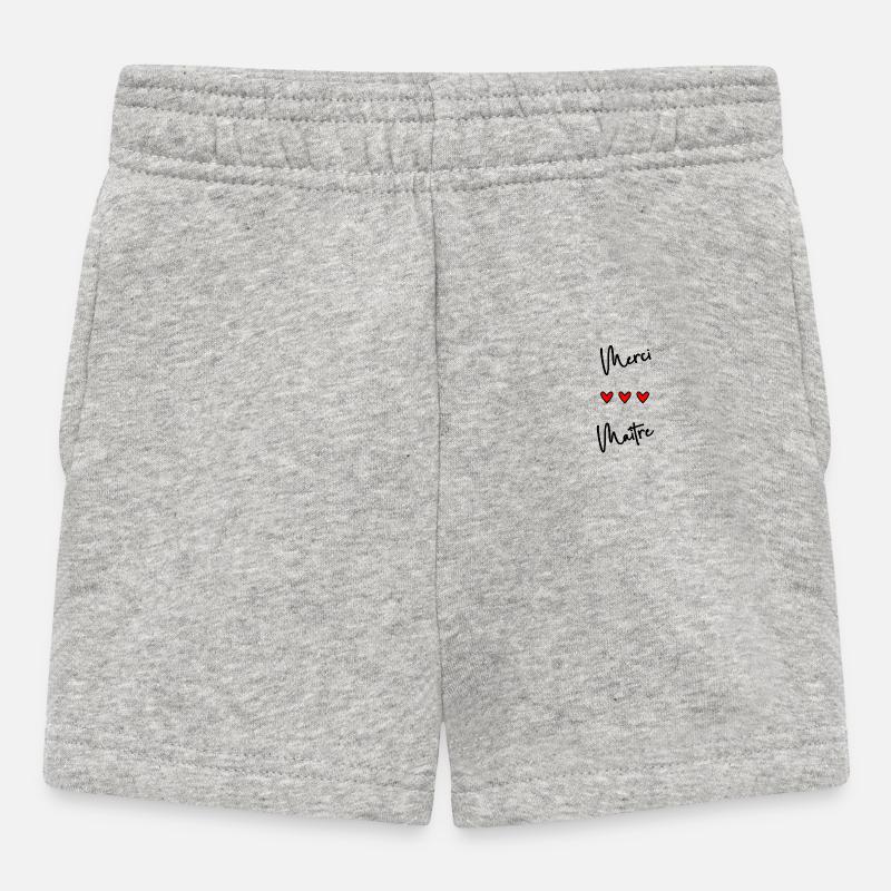 MAÎTRE. MAITRE - Short Bébé - gris chiné