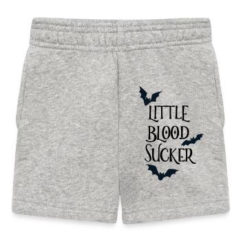 Little Bloodsucker - Baby Shorts - heather grey - Front