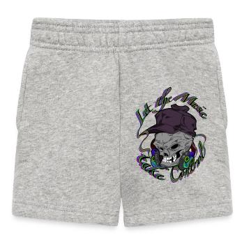 Let the music take control - Baby Shorts - Grau meliert - Vorne