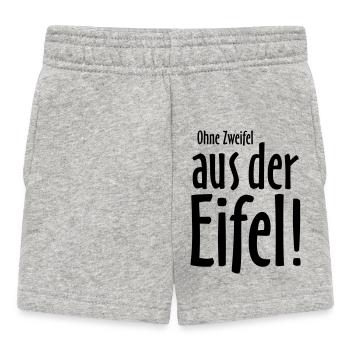 Ohne Zweifel aus der Eifel - Baby Shorts - Grau meliert - Vorne