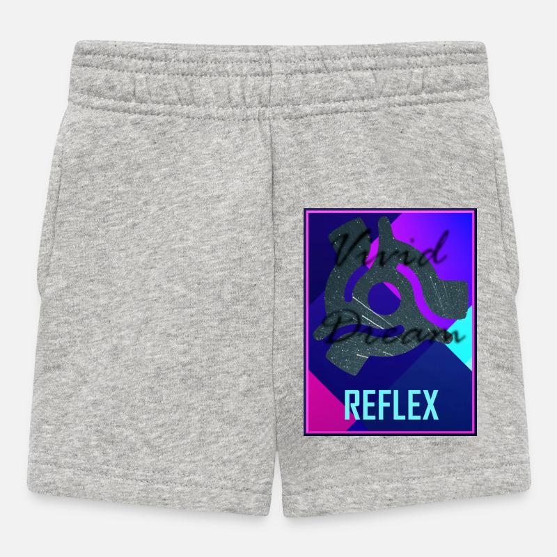 Reflex by Vivid Dream - Baby Shorts - heather grey