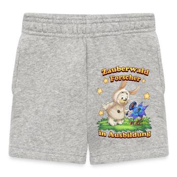 Siggi und der Zauberwald - Forscher in Ausbildung - Baby Shorts - Grau meliert - Vorne