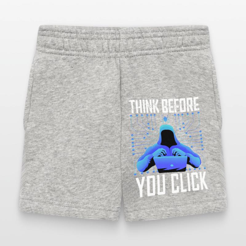 Hacker-Hacker-Hacker-Programmierer Linux Cybersicherheitsdaten Baby Shorts